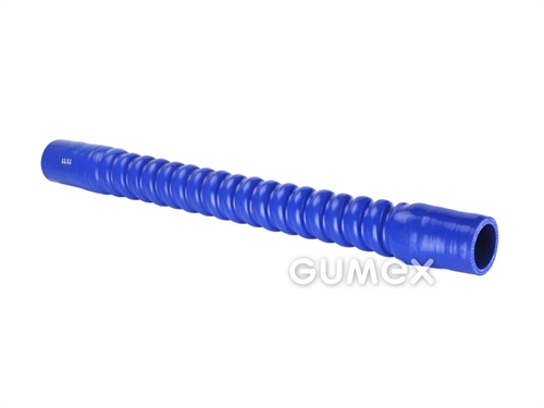 Flexibilní silikonová hadice s hladkými konci RADIASIL SUPERFLEX, 25mm, délka 650mm, 4,1bar, silikon, -50°C/+190°C, modrá